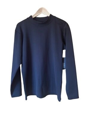 Aeroline Fitness Gear Geoclimatic Long Sleeve Mock Neck Base Layer Top size XL